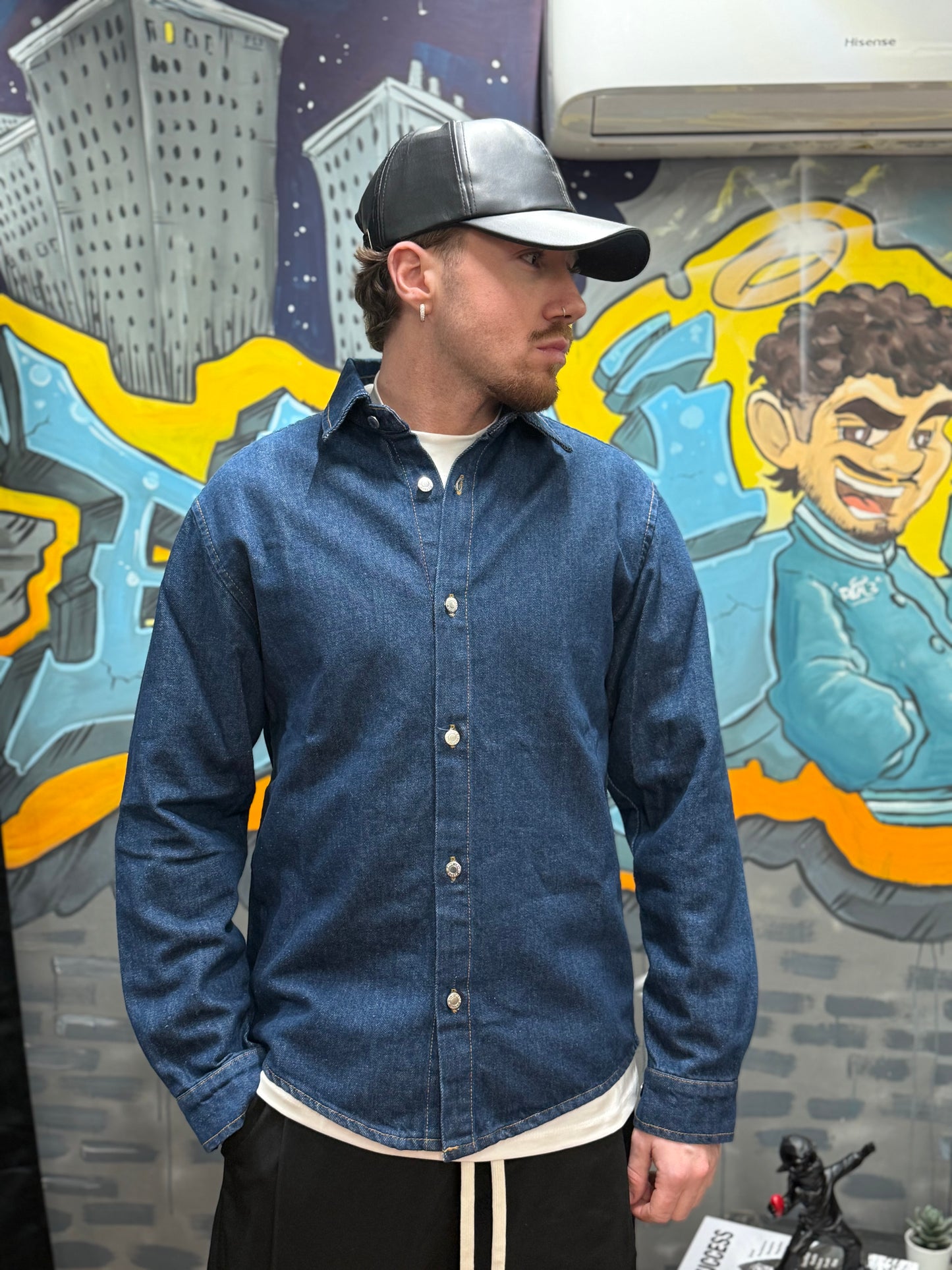 CAMICIONE JEANS ZERO