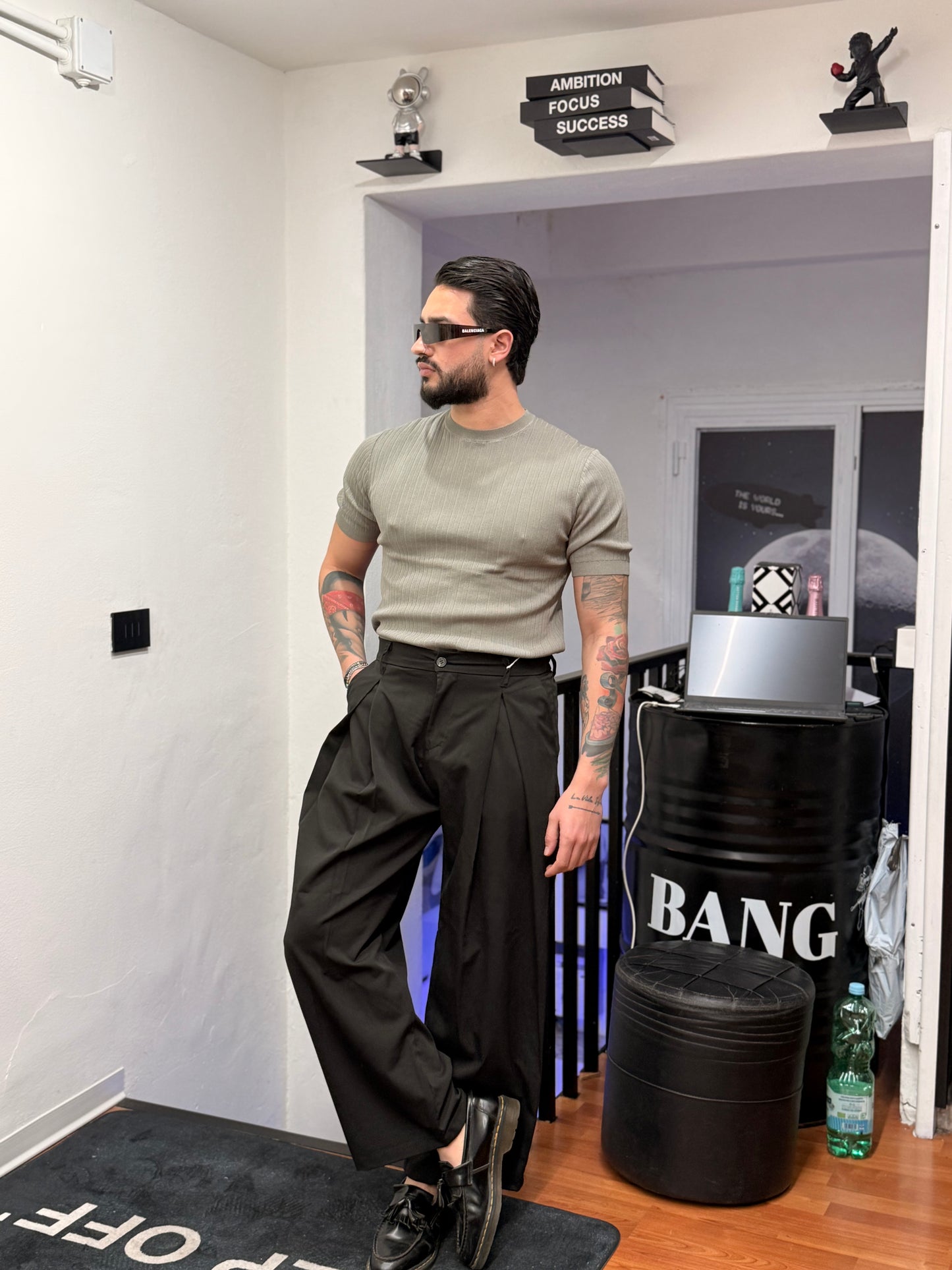 T-SHIRT FILO A COSTE FANGO