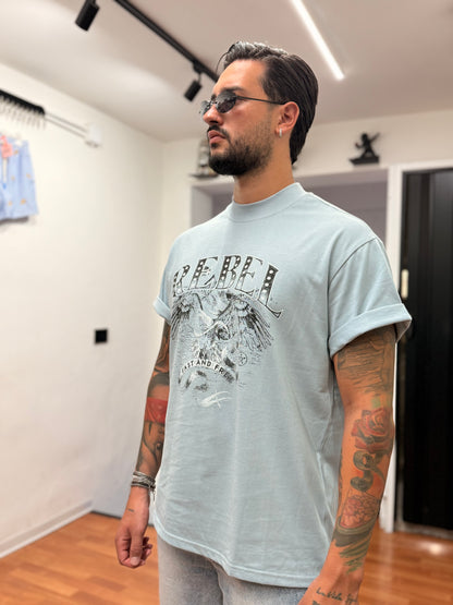 T-SHIRT PREMIUM LABEL POLVERE