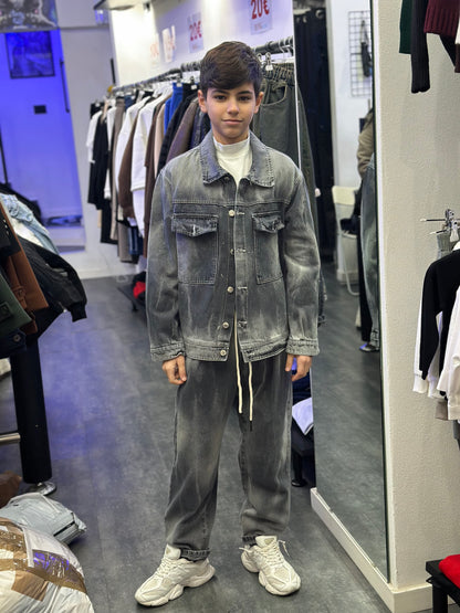 COORDINATO JEANS SFUMATO