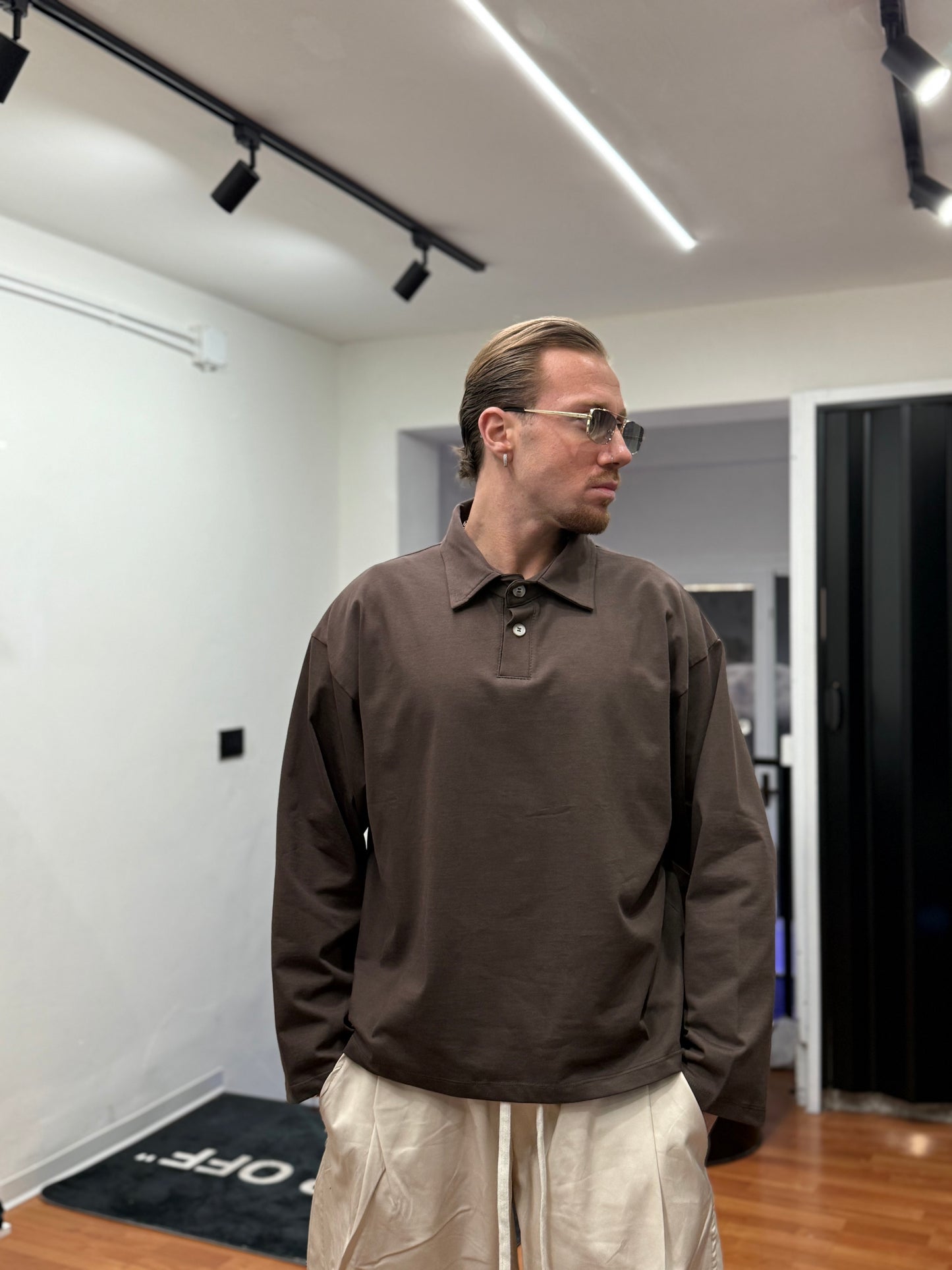 POLO LONGE SLEEVE MORO