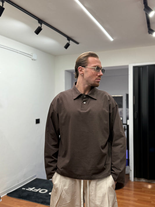 POLO LONGE SLEEVE MORO