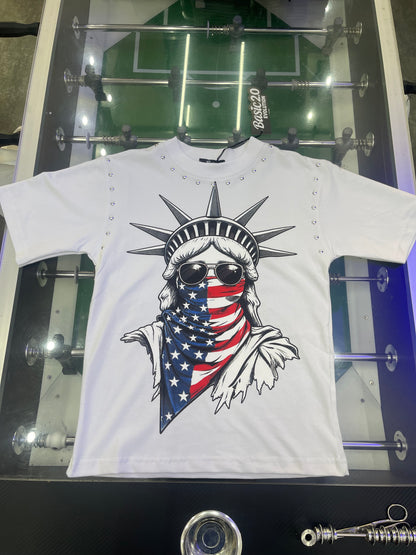 T-SHIRT LIBERTÀ BIANCA