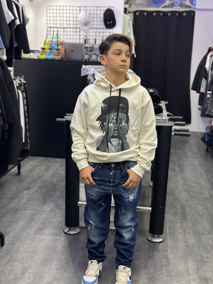 FELPA ATTUALITY BIANCA