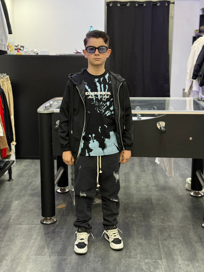 jeans regular elastico black