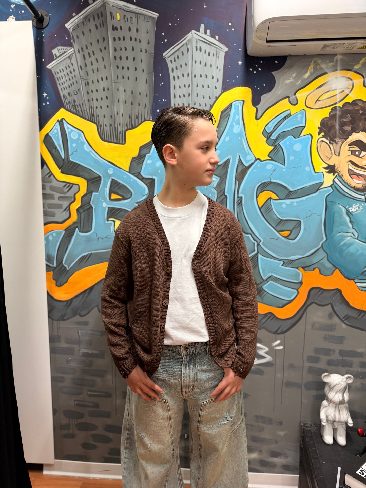 CARDIGAN DESTROYED MORO