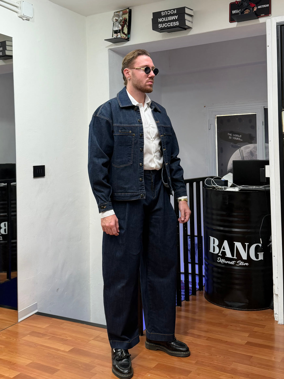 COORDINATO BALLOON DENIM