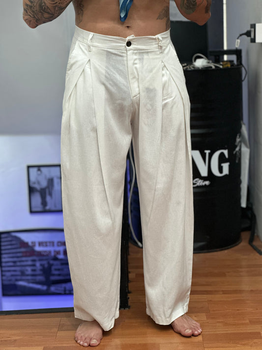 JAPANE PENCE BIANCO IN LINO