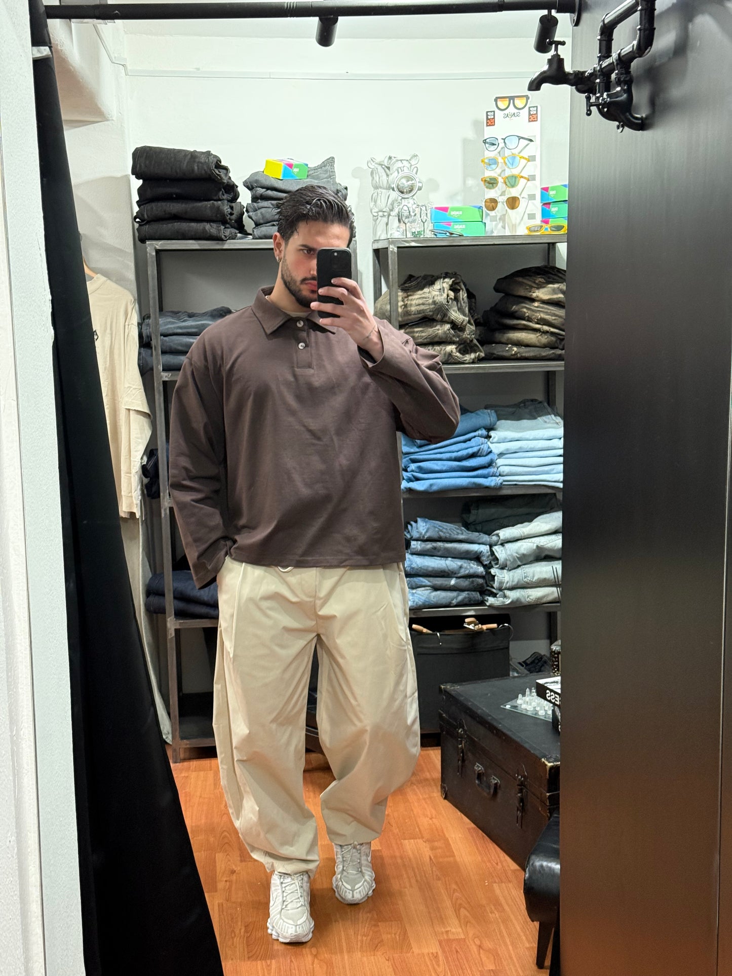 POLO LONGE SLEEVE MORO