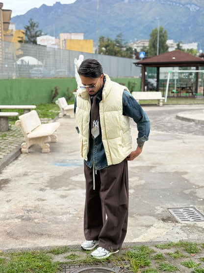 SMANICATO BOMBER PANNA