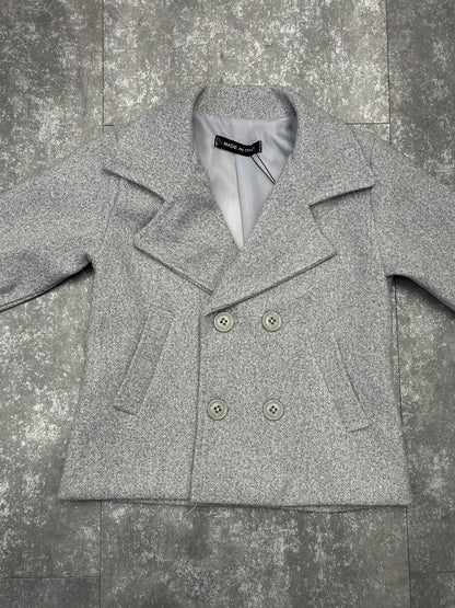 CAPPOTTO DOPPIO PETTO GRIGIO