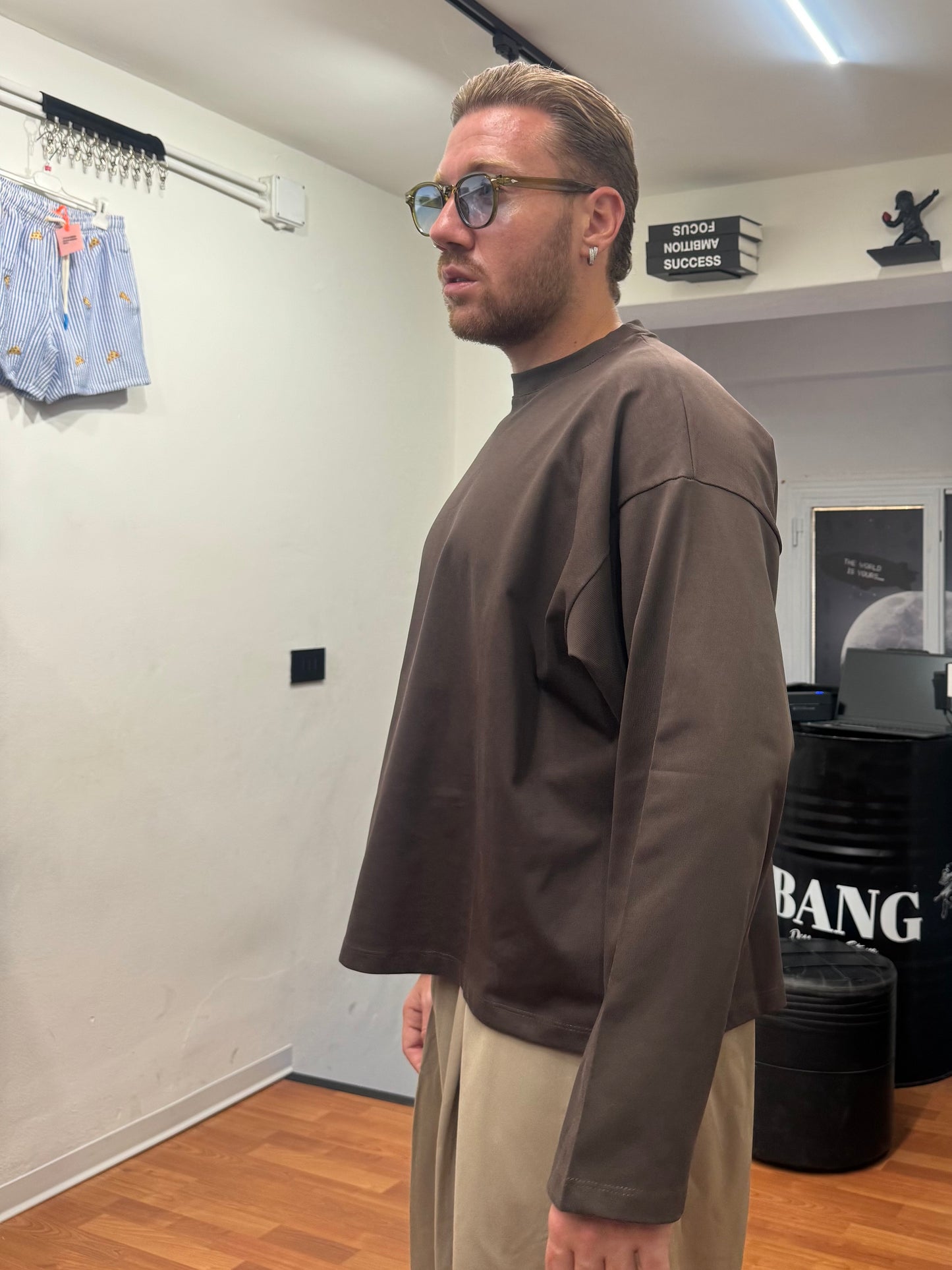 LONGE SLEEVE MORO CROP
