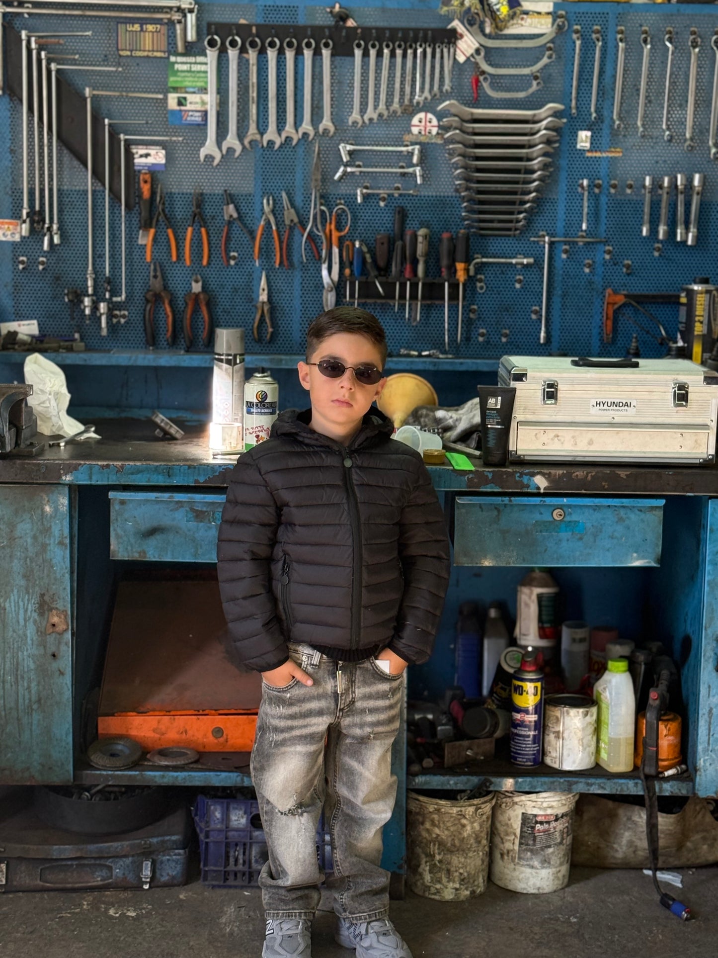 BAGGY CIANOTIC SABBIATO BLACK