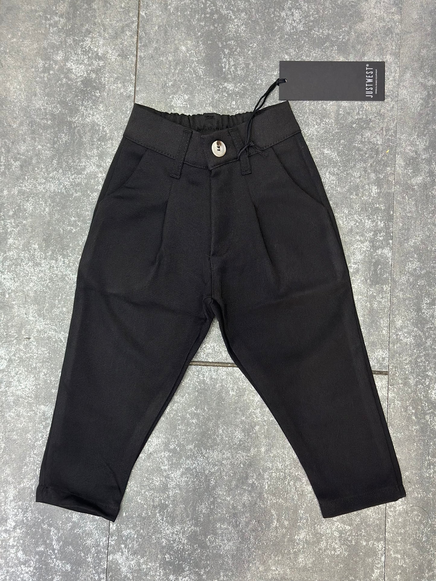 PANTALONE CAPRI NERO