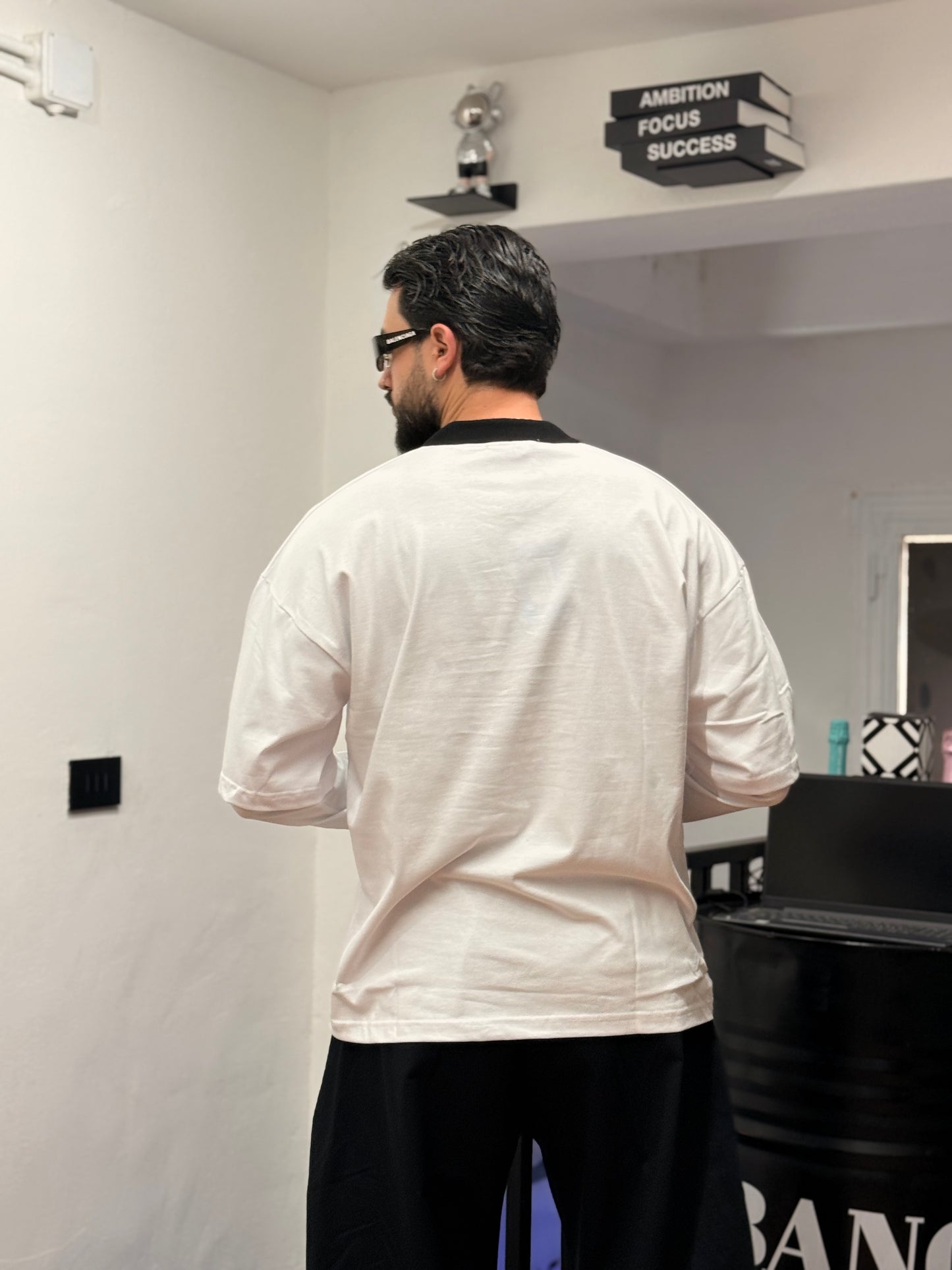 POLO DOUBLE BASEBALL BIANCA