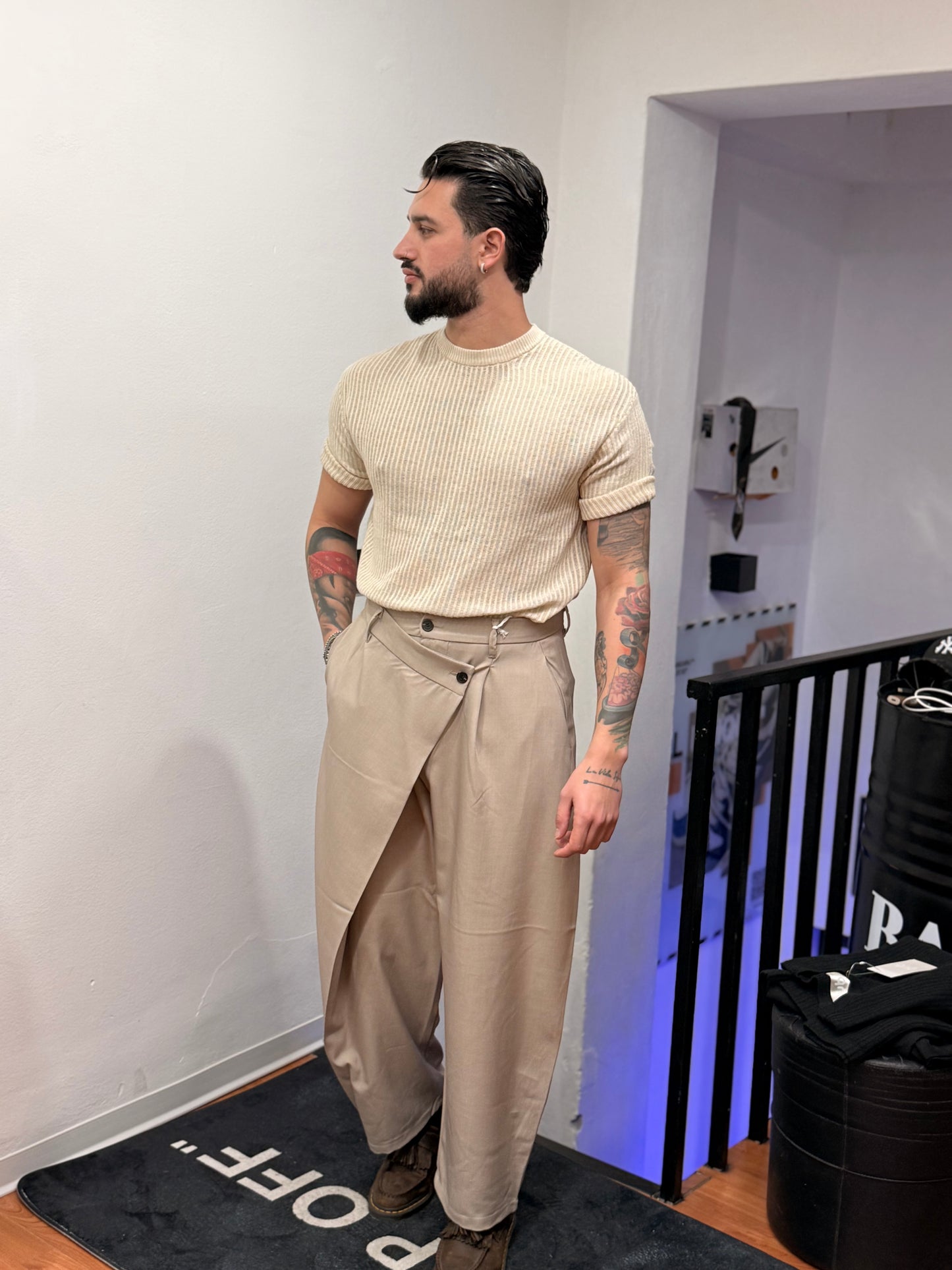 PANT JAPANE DOPPIA ABBOTTONATURA