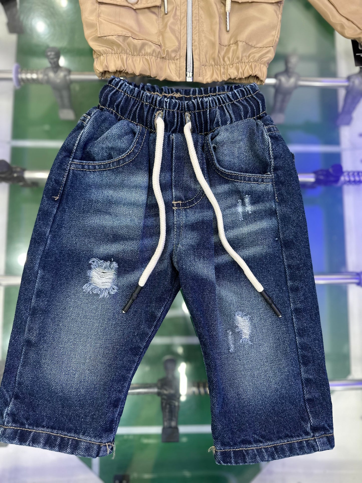 BAGGY JEANS BLU