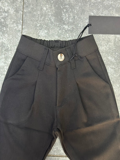 PANTALONE CAPRI NERO