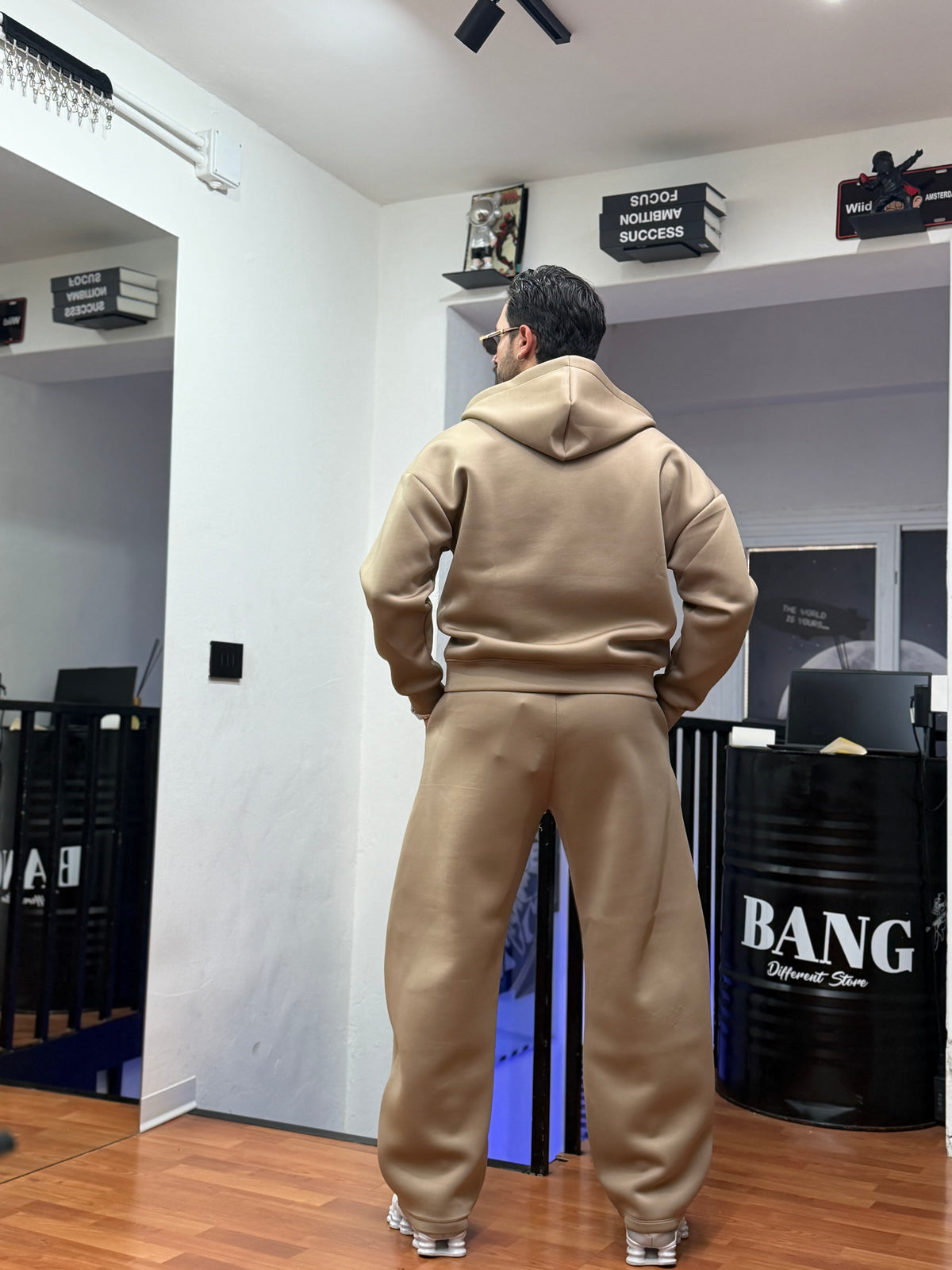 TUTA CROP SCUBA BEIGE