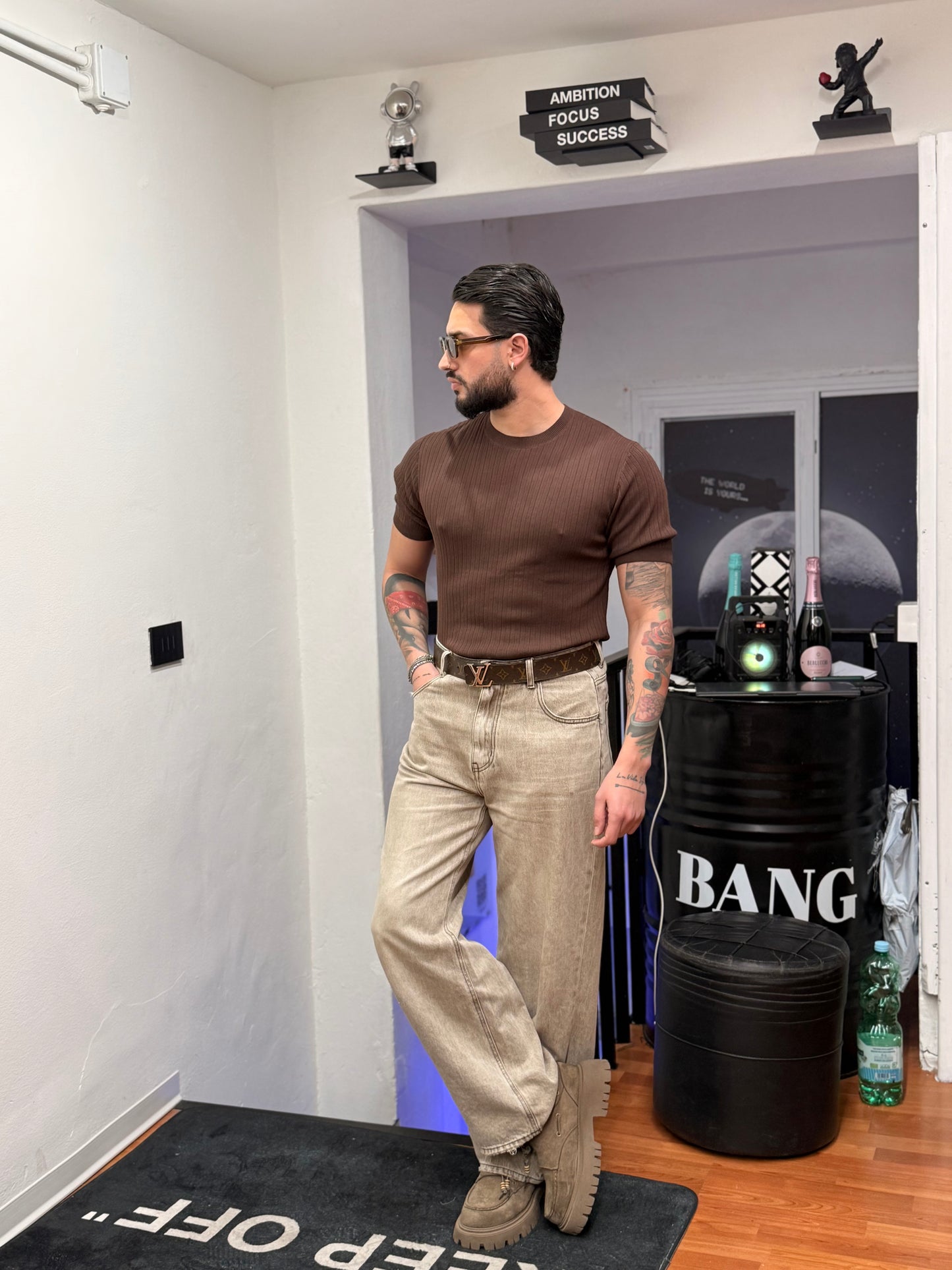 T-SHIRT FILO A COSTE MORO