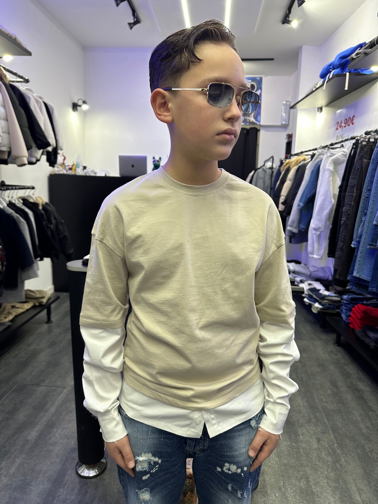 T-SHIRT DOUBLE SLEEVE