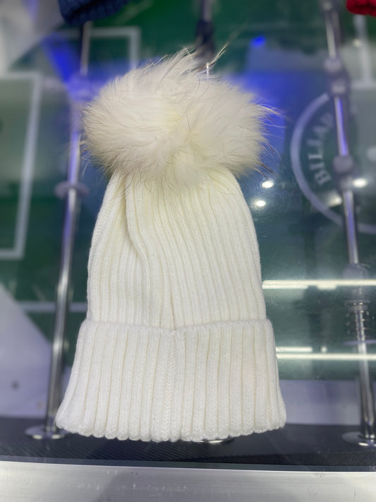 CAPPELLO LANA BIANCO