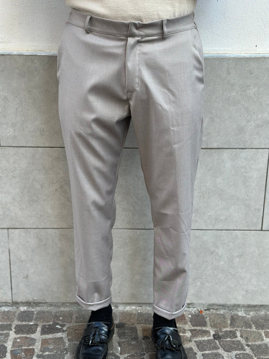 PANTALONE CAPRI GRIGIO
