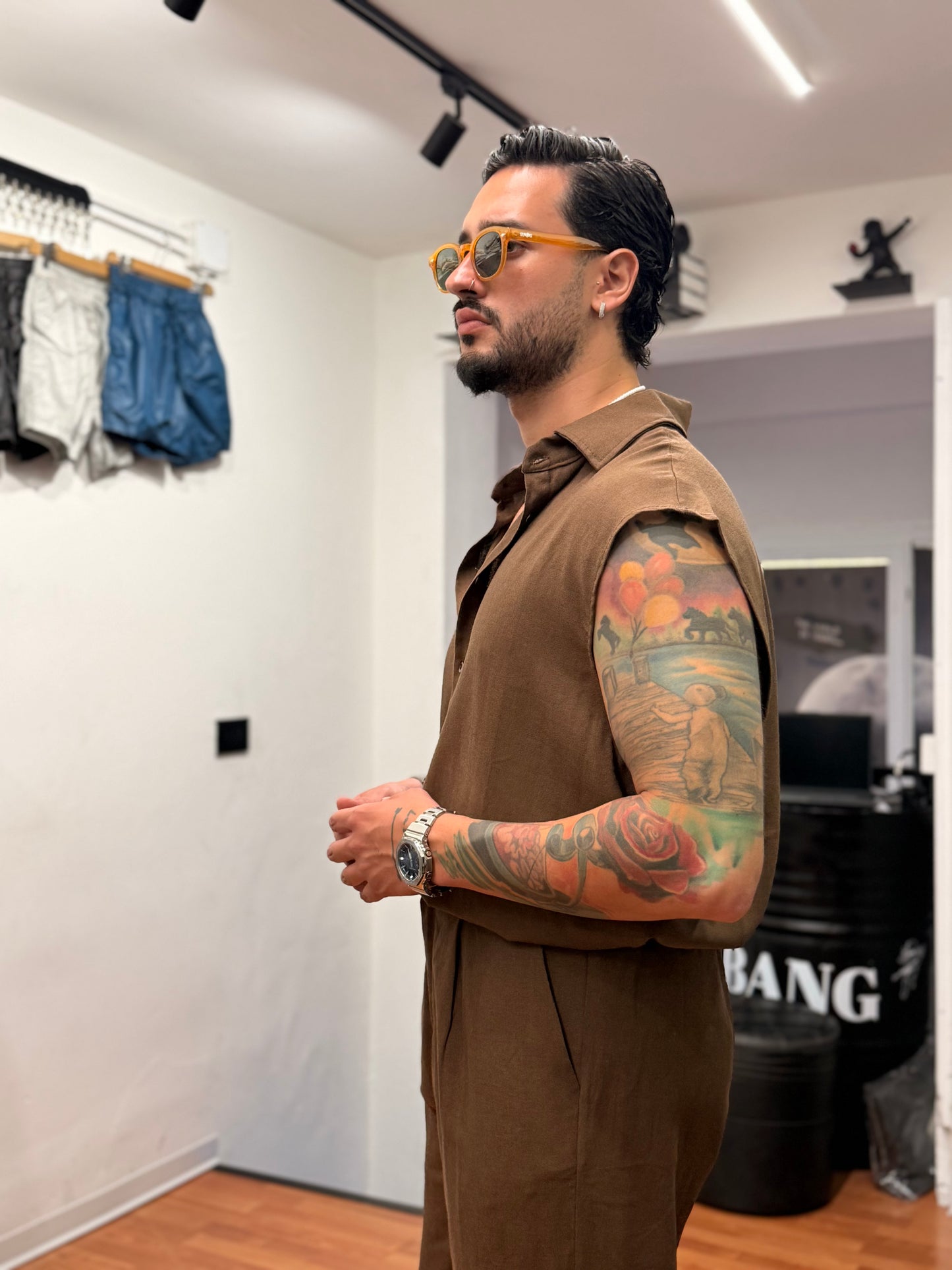 COORDINATO TOKYO IN LINO MORO
