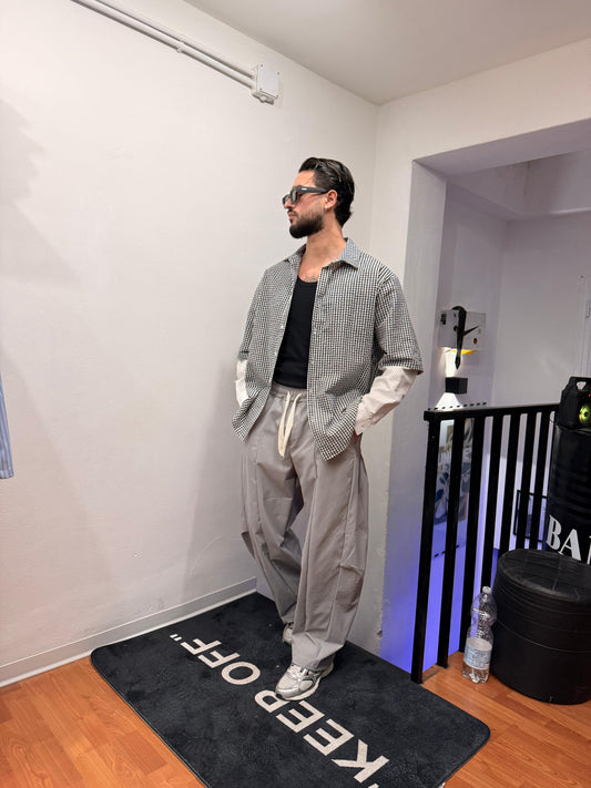 CAMICIA OVER DOUBLE SLEEVE