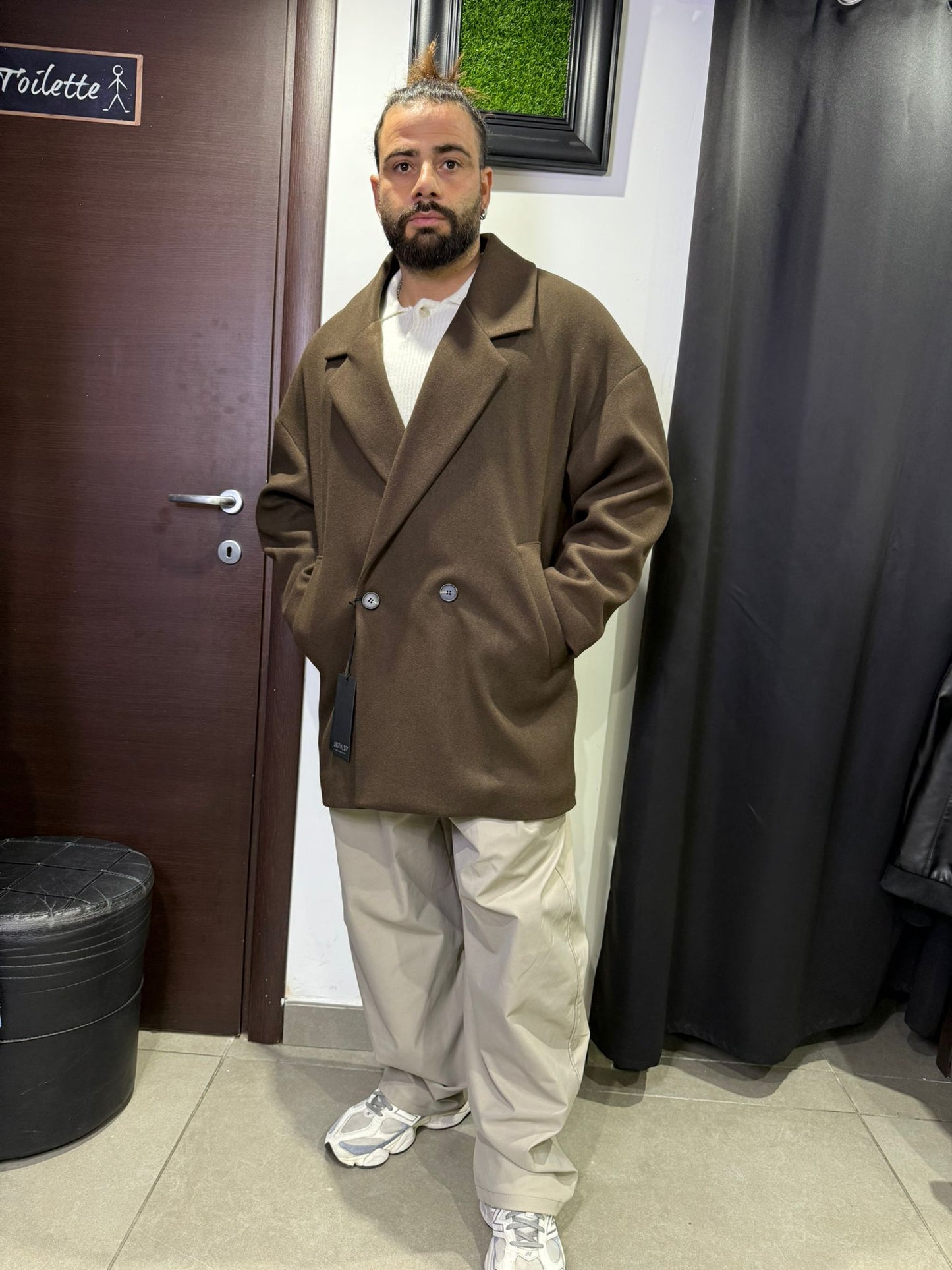 CAPPOTTO OVER SIZE MORO