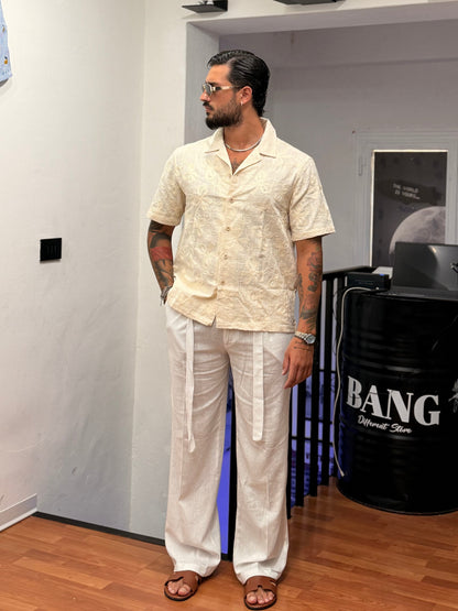 CAMICIA MYK BEIGE