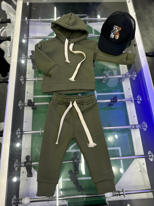 TUTA BASIC VERDE MILITARE