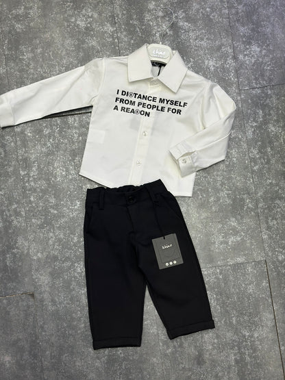 PANTALONE NERO JAPANE