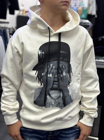 FELPA ATTUALITY BIANCA