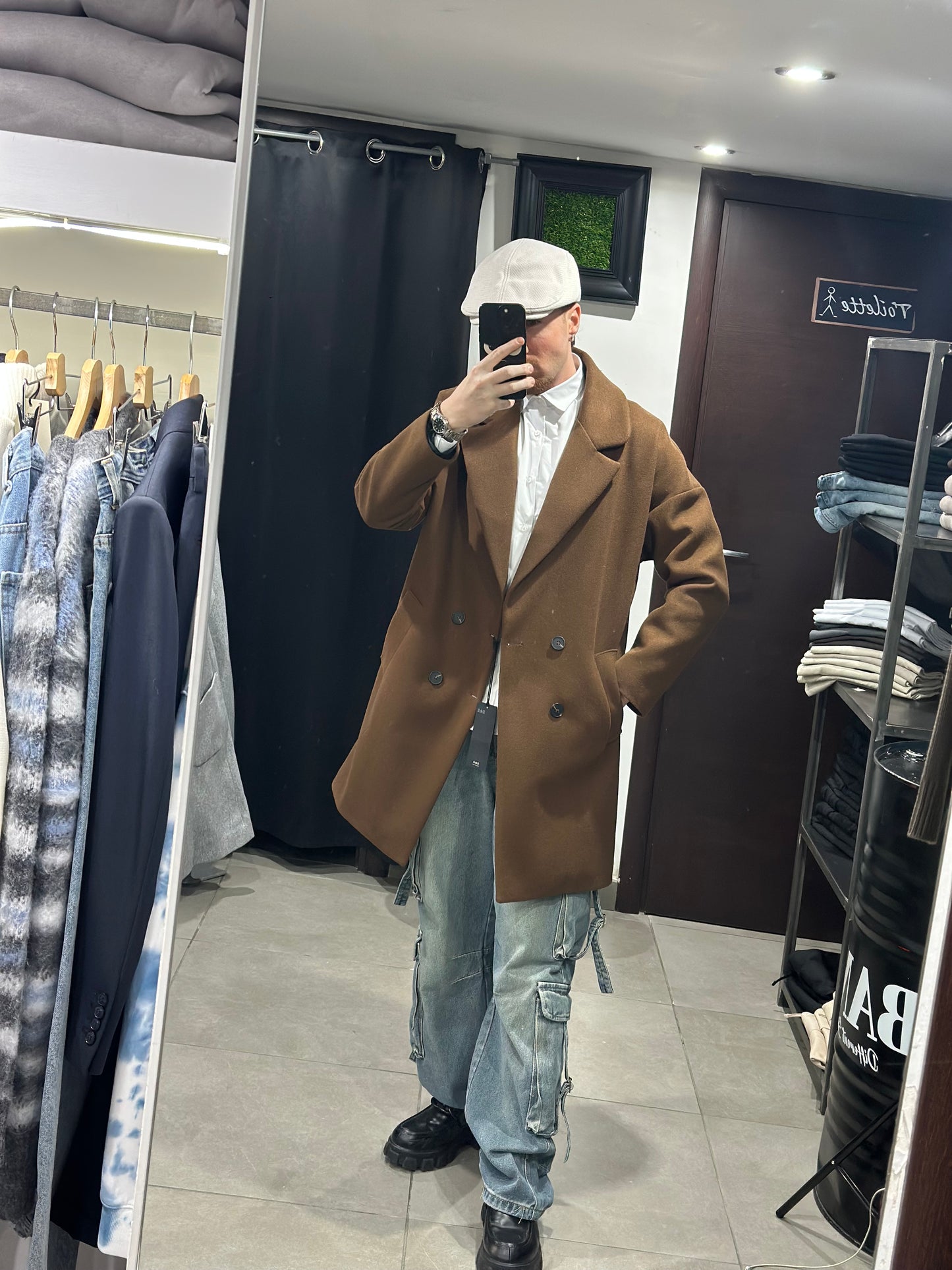 CAPPOTTO OVER SIZE MORO