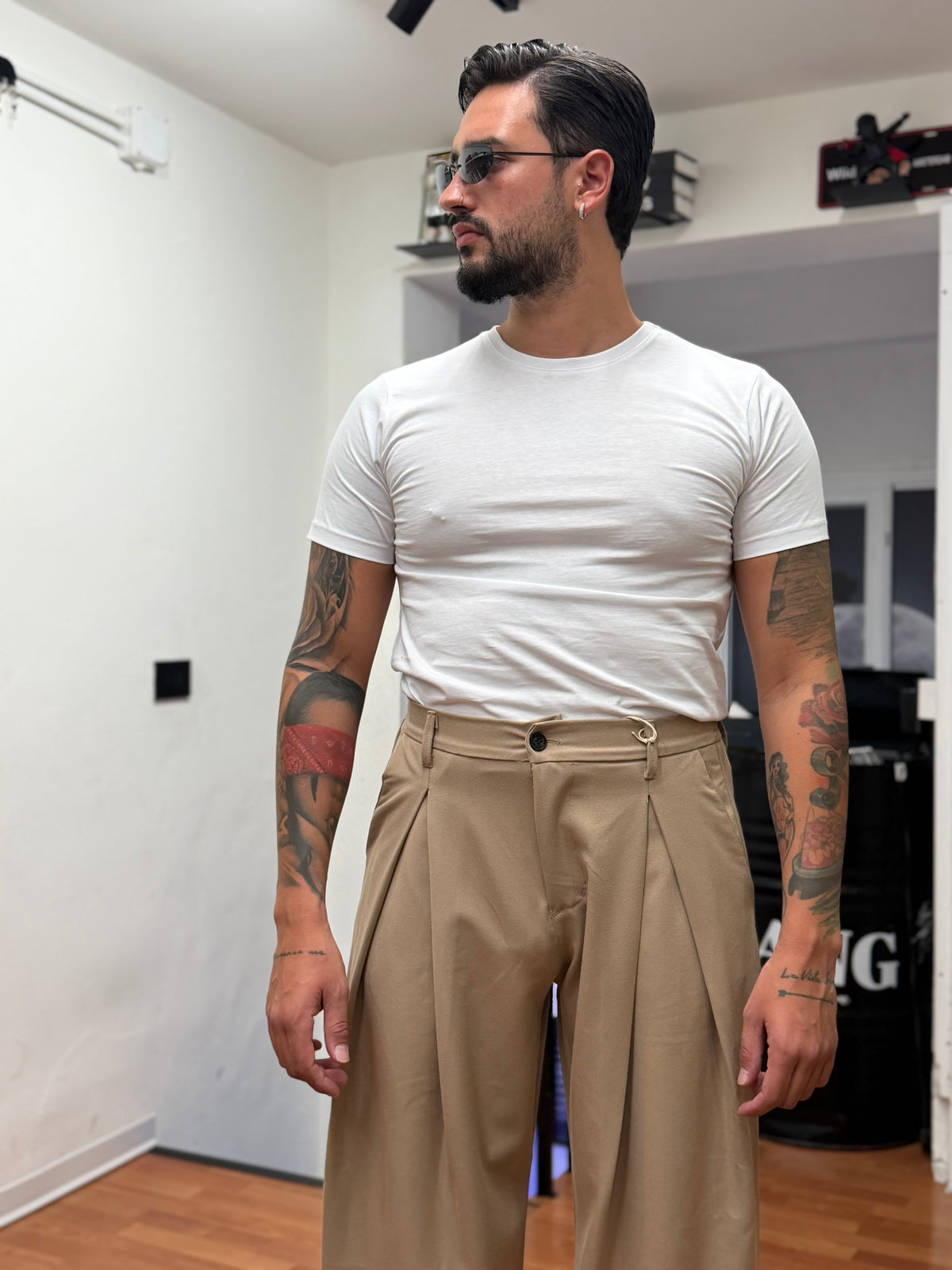 T-SHIRT SLIM BIANCA