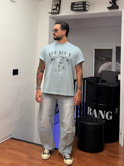 T-SHIRT PREMIUM LABEL POLVERE