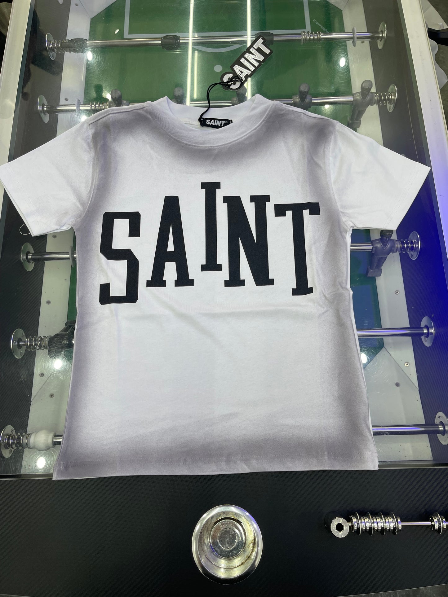 T-SHIRT SAINT SFUMATA BIANCA
