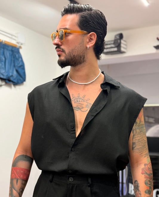 CAMICIA SMANICATA OVER