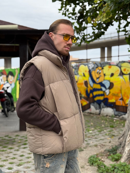 SMANICATO BOMBER FANGO