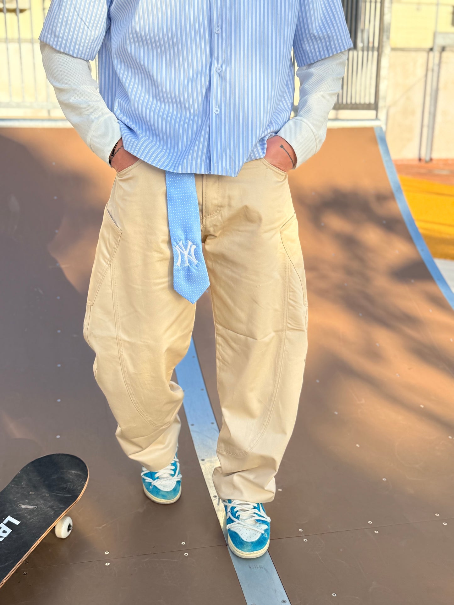 PANTALONE BALLON BEIGE