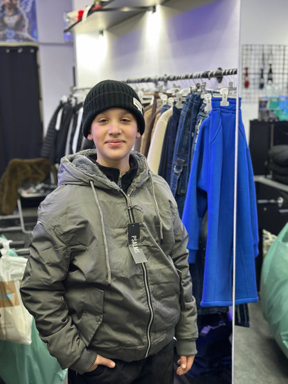 GIUBBOTTO DOUBLE FASE TEDDY TOPO