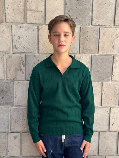 POLO COSTINA VERDE GUCCI