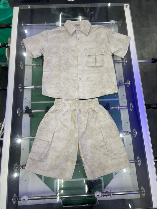 CORDESET MIMETICO CARGO BEIGE CHIARO