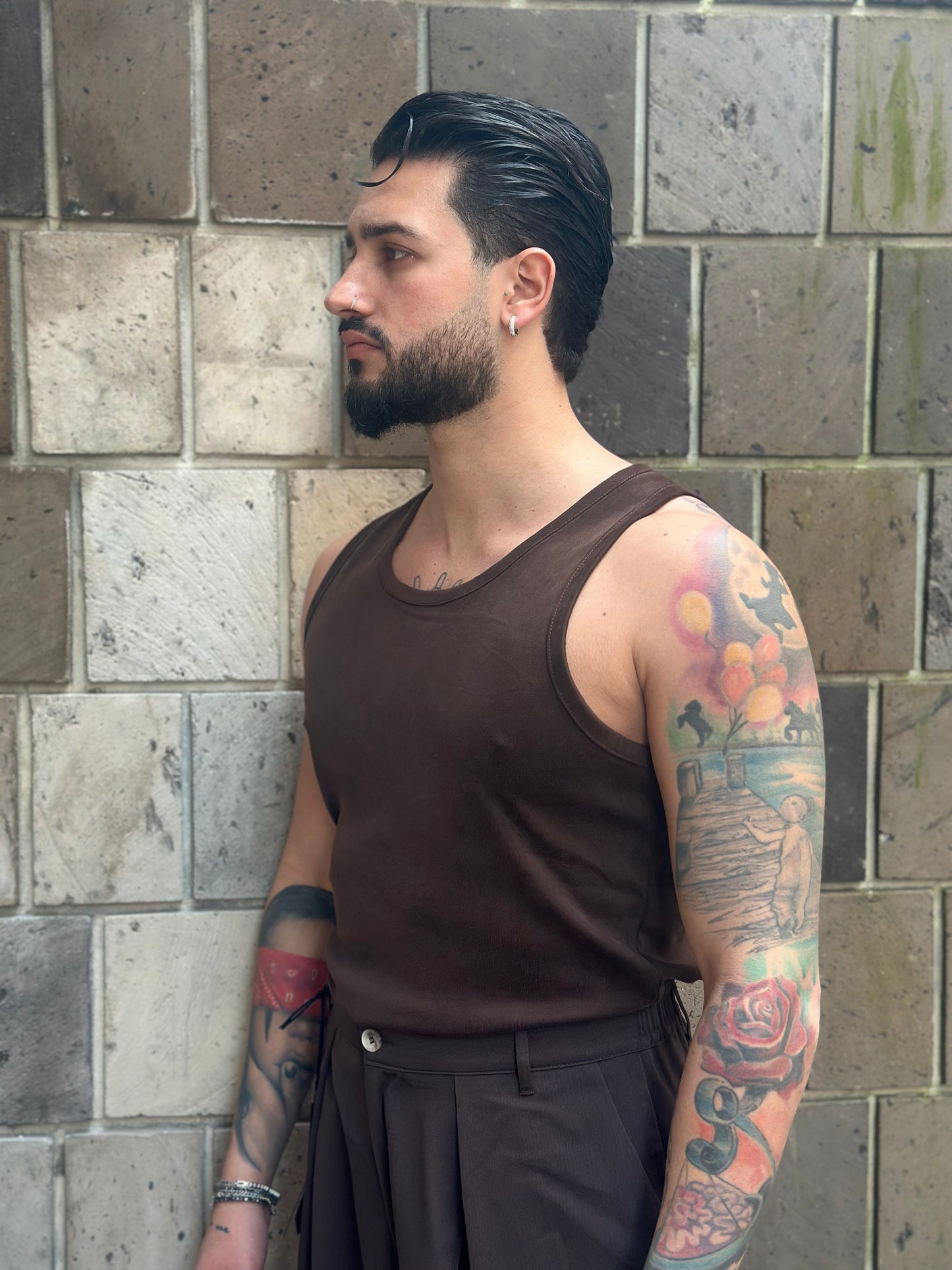 CANOTTA FILO DI SCOZIA MORO