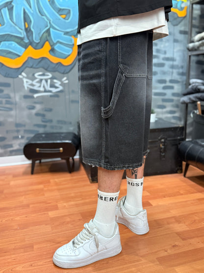 SHORT JEANS BLACK