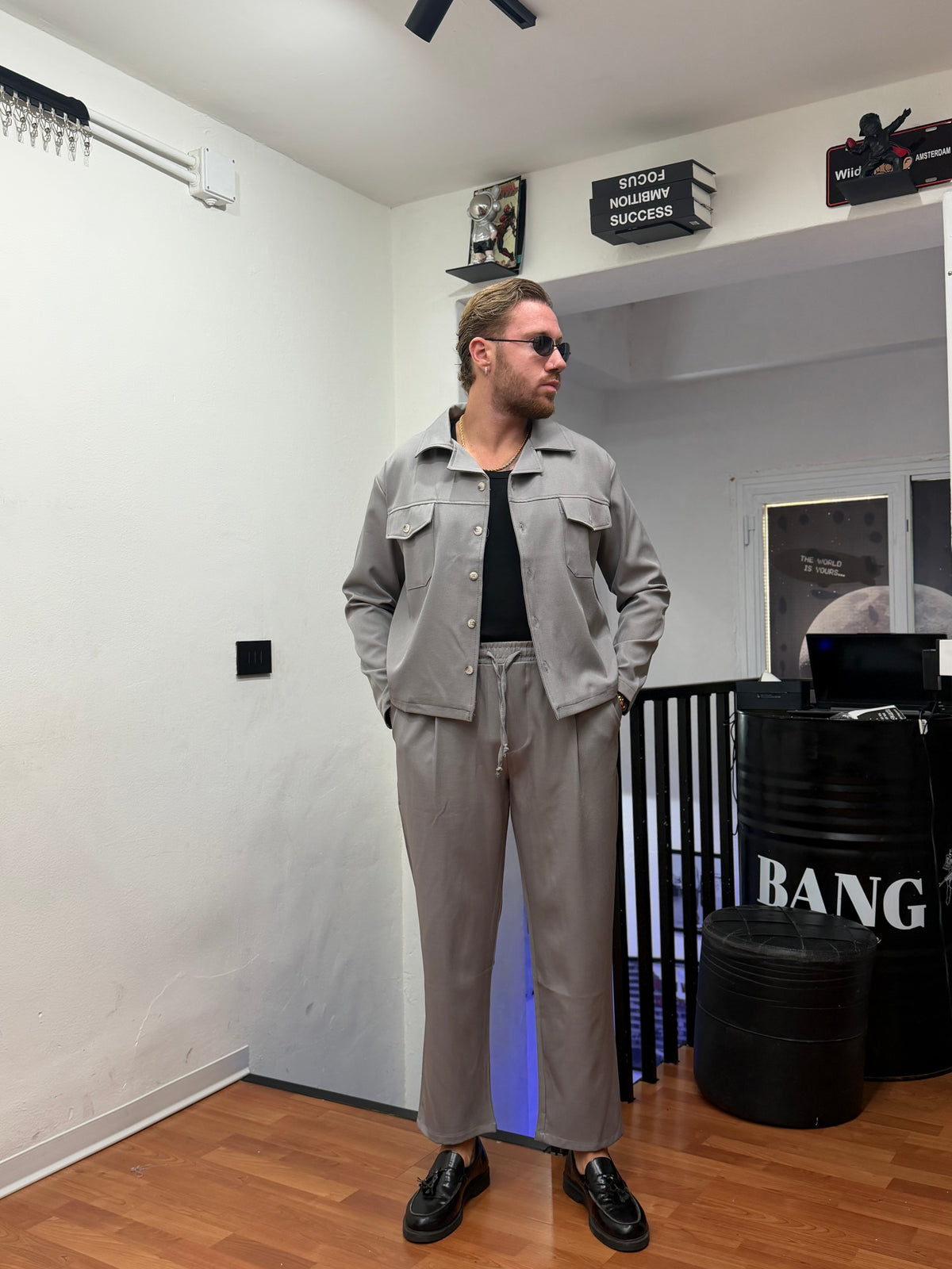 COORDINATO MILANO GRIGIO
