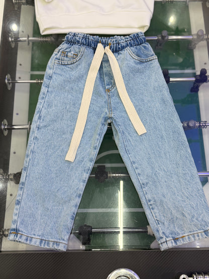 JEANS SFUMATO CHIARO