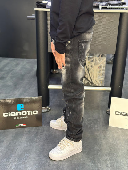 JEANS CIANOTIC SCURO