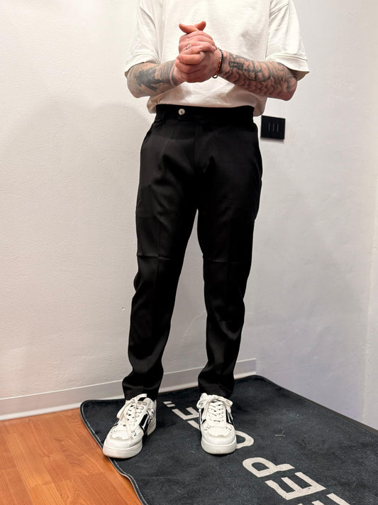 PANTALONE CAPRI NERO